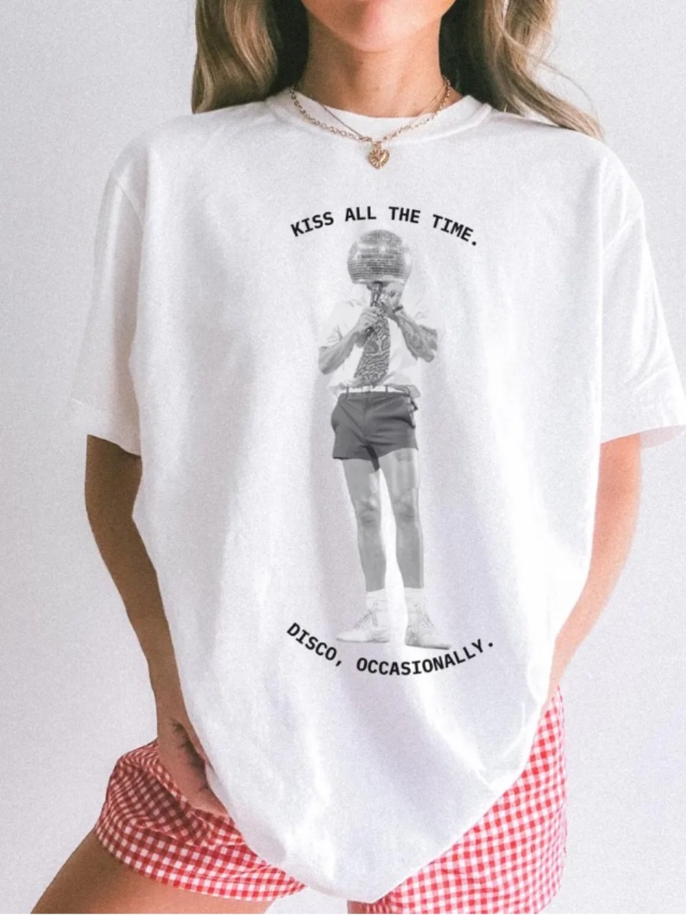 Harry Styles Kiss All The Time Disco Occasionally Comfort Colors T-Shirt
